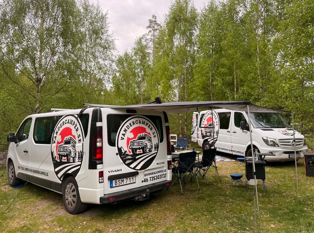 Minivan med eller utan campingmodul